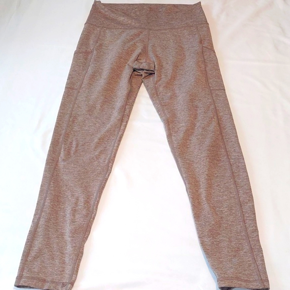 Offline By Aerie The Hugger Legging .Tan Size L Juniors. Great Condition.